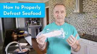 How to Properly Defrost Seafood [upl. by Keller83]