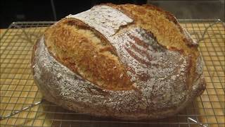 Kvaskový chlieb Co se povede video recept  Sourdough Bread Video Recipe [upl. by Akire]