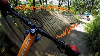 Fearing for my life on the blue trails  Mountain Biking Mountain Creek New Jersey [upl. by Cissej713]