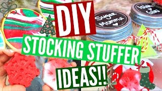 DIY STOCKING STUFFERS  Easy amp Affordable Stocking Stuffer Ideas [upl. by Mullins]