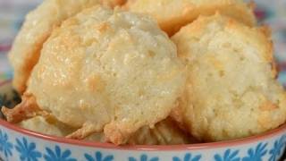 Coconut Macaroons Classic Version  Joyofbakingcom [upl. by Aldric]