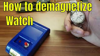 How to demagnetize your Watch [upl. by Isiahi]