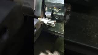 Knurling On CNC Lathe [upl. by Nodnarg952]