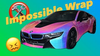 BMW i8 Wrap in Teckwrap Aquamarine Chrome [upl. by Reltuc167]