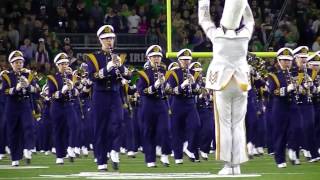 2016 Notre Dame Band Pregame [upl. by Purvis978]