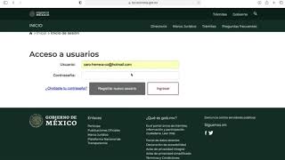 Consulta en Secretaria de Economía México  Registro Público Xifra [upl. by Cioffred]