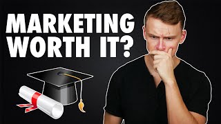 Is a MARKETING DEGREE worth it [upl. by Akcinahs]