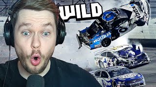 Reacting to INSANE Race Car Crashes [upl. by Llywellyn]