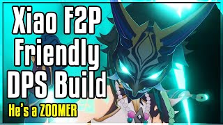 How to Build Xiao as DPS F2P GUIDE  Genshin Impact [upl. by Jordanna795]