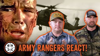 Army Rangers React to Military Movies [upl. by Moreland]