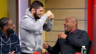 Khabib Joins the UFC 260 Weighin Show [upl. by Michel729]