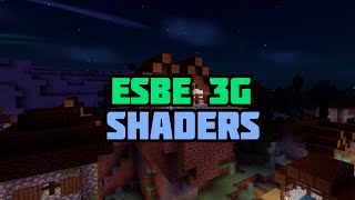 ESBE 3G Shaders For Minecraft 117118 [upl. by Dielle851]