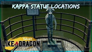 Yakuza Like A Dragon  Kappa Statue Locations [upl. by Ayisan]