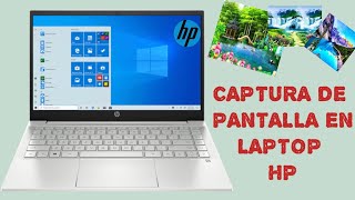 como hacer capturas de pantalla en laptop HP [upl. by Mimi127]