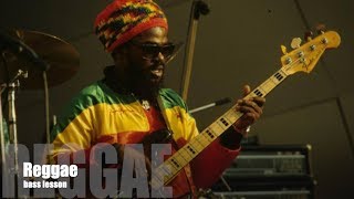 Reggae bass lesson  Alpha Blondy  Jerusalem  Aston Barrett [upl. by Nosyd]