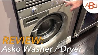 ASKO LAUNDRY REVIEW  W6424 and T754 [upl. by Ardnoik]