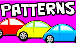 Learn PATTERNS for Kids ABC Patterns for Basic Math [upl. by Alayne213]