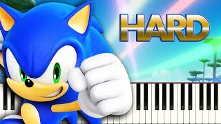 REACH FOR THE STARS from SONIC COLORS  Piano Tutorial [upl. by Bello]