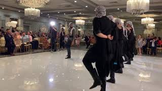 Mawtani Dabke Group  Palestinian Wedding in Dearborn [upl. by Adam]