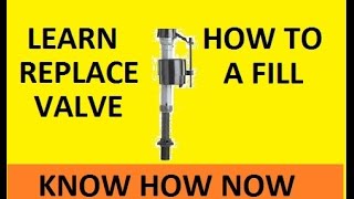 How to Replace Toilet Fill Valve Fluidmaster [upl. by Nahsab]