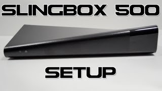 Slingbox 500 Howto Setup [upl. by Furlani]