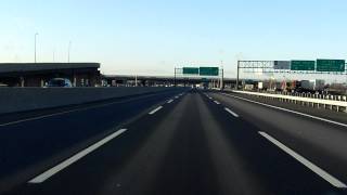 New Jersey Turnpike Exits 14 to 13 southbound Car Lanes [upl. by Forrest]