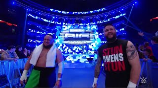 Kevin Owens Samoa Joe amp Big Show Entrance  Raw 1620 [upl. by Ela]