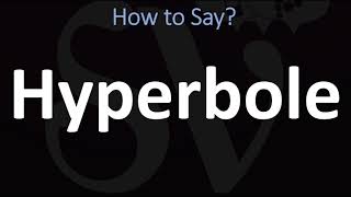 How to Pronounce Hyperbole CORRECTLY [upl. by Avonasac60]