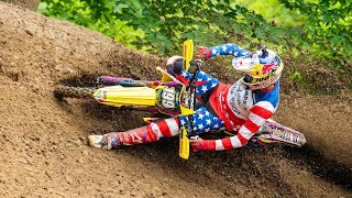 Travis Pastrana TwoStroke Motocross 2003 Suzuki RM125  Garage Build  Racer X Films [upl. by Aia]