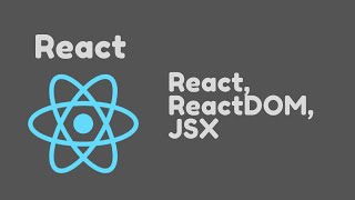 ReactJS Tutorial  5  React ReactDOM JSX [upl. by Moscow565]