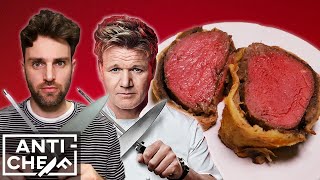 I made GORDON RAMSAYS Beef Wellington [upl. by Bernardine]