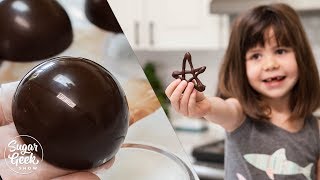 How to Temper Chocolate Three Easy Ways [upl. by Nolyarb]