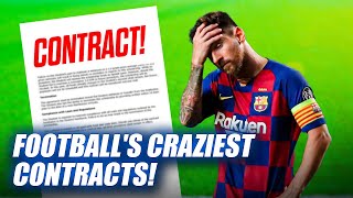 The WILDEST Contract Clauses In Football History [upl. by Morrison710]