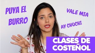 DICCIONARIO COSTEÑO 2  CLASES DE COSTEÑOL  YIRA C [upl. by Enerol]