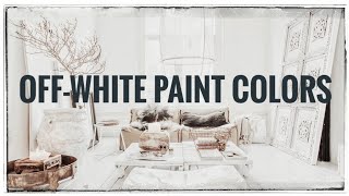 Picking the PERFECT OffWhite  How to Choose White Paint for Walls [upl. by Ala]