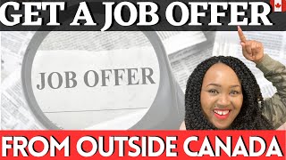 Get a Canadian Job from Outside Canada Proven steps to Success  FUNKESUYI [upl. by Adahs372]