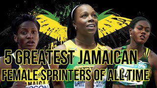 5 Greatest Jamaican Female sprinters of all time [upl. by Ahsyak]