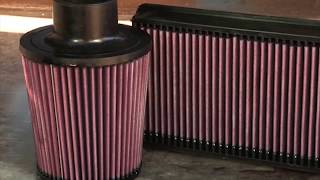 How to  Clean a KampN Air Filter [upl. by Kcorb]