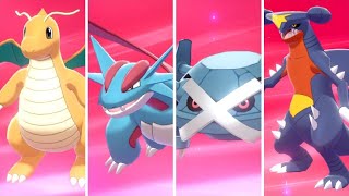 Pokemon Sword and Shield The Crown Tundra  All PseudoLegendary Pokemon Locations [upl. by Aihceyt]