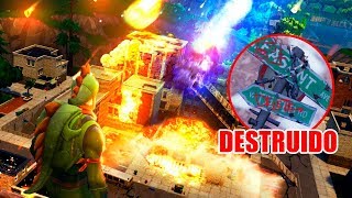 TEMPORADA 8 DESTRUCCIÓN de PISOS PICADOS FORTNITE [upl. by Kcinnay]