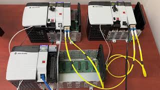 Allen Bradley ControlLogix Redundancy System 1756 Part 55  Program Download and Sync [upl. by Imak]