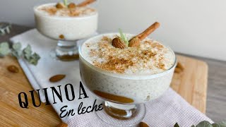 QUINOA ESTILO quotARROZ CON LECHEquot  FÁCIL Y DELICIOSO [upl. by Ailecara]