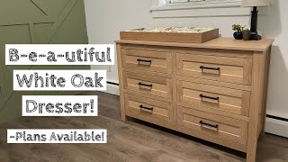 6 Drawer DresserChanging Table Build  Howto [upl. by Acirahs]