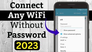 How to Connect Any WiFi without Password 2024 [upl. by Shantha]