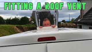 Easily fit CamperVan RV Roof Vent Skylight [upl. by Wrennie868]