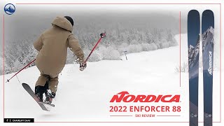 2022 Nordica Enforcer 88 Ski Review with SkiEssentialscom amp January SkiHappy Contest [upl. by Peednas]