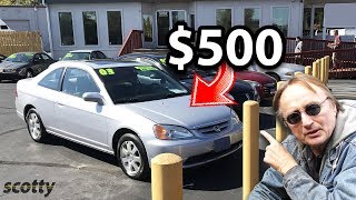 If You Only Have 500 These are the Cheap Cars You Should Buy [upl. by Ahsito837]