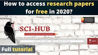 How to download the research papers in 2020  Using SciHub [upl. by Krause]